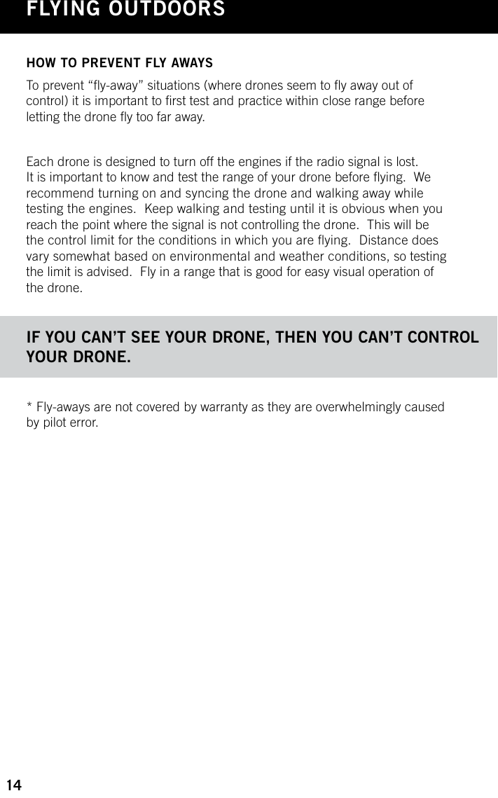 Page 18 of SYMA MODEL AIRCRAFT GC88752-21 R/C DRONE User Manual 