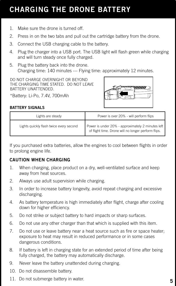 Page 9 of SYMA MODEL AIRCRAFT GC88752-21 R/C DRONE User Manual 