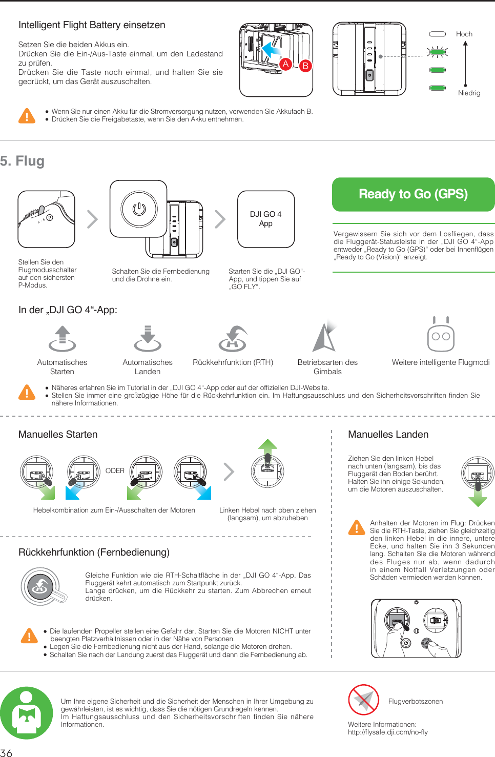 36DEIntelligent Flight Battery einsetzen4FU[FO4JFEJFCFJEFO&quot;LLVTFJO%SàDLFO4JFEJF&amp;JO&quot;VT5BTUFFJONBMVNEFO-BEFTUBOE[VQSàGFO%SàDLFO4JFEJF5BTUFOPDIFJONBMVOEIBMUFO4JFTJFHFESàDLUVNEBT(FSÊUBVT[VTDIBMUFO 8FOO4JFOVSFJOFO&quot;LLVGàSEJF4USPNWFSTPSHVOHOVU[FOWFSXFOEFO4JF&quot;LLVGBDI# %SàDLFO4JFEJF&apos;SFJHBCFUBTUFXFOO4JFEFO&quot;LLVFOUOFINFO&quot;#,QGHUࡐ&apos;-,*2´$SS /ÊIFSFTFSGBISFO4JFJN5VUPSJBMJOEFSv%+*(0i&quot;QQPEFSBVGEFSPGm[JFMMFO%+*8FCTJUF4UFMMFO4JFJNNFSFJOFHSP[àHJHF)ÚIFGàSEJF3àDLLFISGVOLUJPOFJO*N)BGUVOHTBVTTDIMVTTVOEEFO4JDIFSIFJUTWPSTDISJGUFOmOEFO4JFOÊIFSF*OGPSNBUJPOFO#FUSJFCTBSUFOEFT(JNCBMT8FJUFSFJOUFMMJHFOUF&apos;MVHNPEJAutomatisches 4UBSUFO3àDLLFISGVOLUJPO35)Automatisches -BOEFO5. Flug4UFMMFO4JFEFO&apos;MVHNPEVTTDIBMUFSauf den sichersten 1.PEVT4DIBMUFO4JFEJF&apos;FSOCFEJFOVOHVOEEJF%SPIOFFJO 4UBSUFO4JFEJFv%+*(0i&quot;QQVOEUJQQFO4JFBVGv(0&apos;-:iReady to Go (GPS)7FSHFXJTTFSO4JFTJDIWPSEFN-PTGMJFHFOEBTTEJF&apos;MVHHFSÊU4UBUVTMFJTUFJOEFSv%+*(0i&quot;QQFOUXFEFSv3FBEZUP(P(14iPEFSCFJ*OOFOnàHFOv3FBEZUP(P7JTJPOiBO[FJHU/JFESJH)PDIManuelles Starten Manuelles Landen;JFIFO4JFEFOMJOLFO)FCFMOBDIVOUFOMBOHTBNCJTEBT&apos;MVHHFSÊUEFO#PEFOCFSàISU)BMUFO4JFJIOFJOJHF4FLVOEFOVNEJF.PUPSFOBVT[VTDIBMUFO)FCFMLPNCJOBUJPO[VN&amp;JO&quot;VTTDIBMUFOEFS.PUPSFO -JOLFO)FCFMOBDIPCFO[JFIFOMBOHTBNVNBC[VIFCFO0%&amp;3Rückkehrfunktion (Fernbedienung)(MFJDIF&apos;VOLUJPOXJFEJF35)4DIBMUnÊDIFJOEFSv%+*(0i&quot;QQ%BT&apos;MVHHFSÊULFISUBVUPNBUJTDI[VN4UBSUQVOLU[VSàDL-BOHFESàDLFOVNEJF3àDLLFIS[VTUBSUFO;VN&quot;CCSFDIFOFSOFVUESàDLFO %JFMBVGFOEFO1SPQFMMFSTUFMMFOFJOF(FGBISEBS4UBSUFO4JFEJF.PUPSFO/*$)5VOUFSCFFOHUFO1MBU[WFSIÊMUOJTTFOPEFSJOEFS/ÊIFWPO1FSTPOFO -FHFO4JFEJF&apos;FSOCFEJFOVOHOJDIUBVTEFS)BOETPMBOHFEJF.PUPSFOESFIFO 4DIBMUFO4JFOBDIEFS-BOEVOH[VFSTUEBT&apos;MVHHFSÊUVOEEBOOEJF&apos;FSOCFEJFOVOHBC&quot;OIBMUFOEFS.PUPSFOJN&apos;MVH%SàDLFO4JFEJF35)5BTUF[JFIFO4JFHMFJDI[FJUJHEFOMJOLFO)FCFMJOEJFJOOFSFVOUFSF&amp;DLFVOEIBMUFO4JFJIO4FLVOEFOMBOH4DIBMUFO4JFEJF.PUPSFOXÊISFOEEFT&apos;MVHFTOVSBCXFOOEBEVSDIJOFJOFN/PUGBMM7FSMFU[VOHFOPEFS4DIÊEFOWFSNJFEFOXFSEFOLÚOOFO8FJUFSF*OGPSNBUJPOFOIUUQnZTBGFEKJDPNOPnZ6N*ISFFJHFOF4JDIFSIFJUVOEEJF4JDIFSIFJUEFS.FOTDIFOJO*ISFS6NHFCVOH[VHFXÊISMFJTUFOJTUFTXJDIUJHEBTT4JFEJFOÚUJHFO(SVOESFHFMOLFOOFO*N)BGUVOHTBVTTDIMVTTVOEEFO4JDIFSIFJUTWPSTDISJGUFOGJOEFO4JFOÊIFSF*OGPSNBUJPOFO&apos;MVHWFSCPUT[POFODJI GO 4 App
