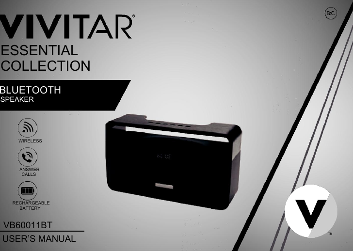 vivitar sakar bluetooth wireless speaker