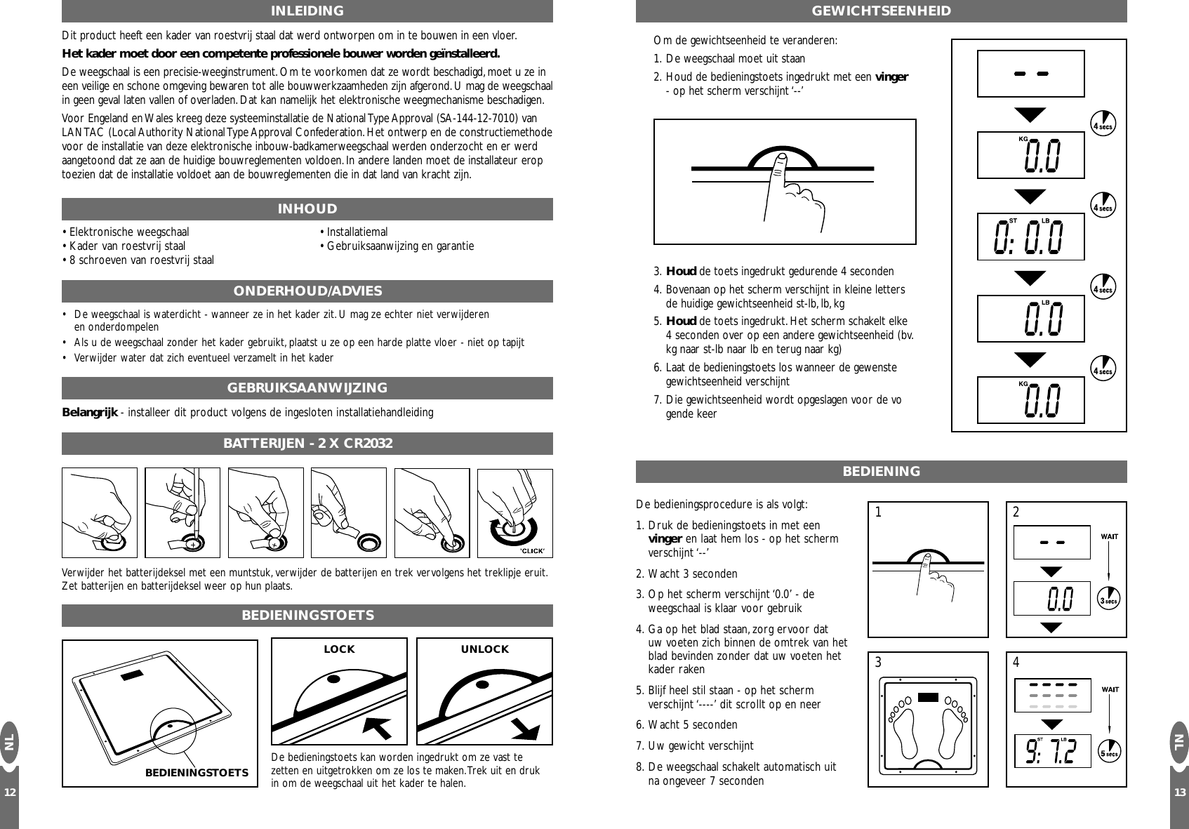 Page 7 of 10 - Salter-Housewares Salter-Housewares-Inset-Electronic-Bathroom-Scale-Users-Manual- SH6705_Arch-inst  Salter-housewares-inset-electronic-bathroom-scale-users-manual