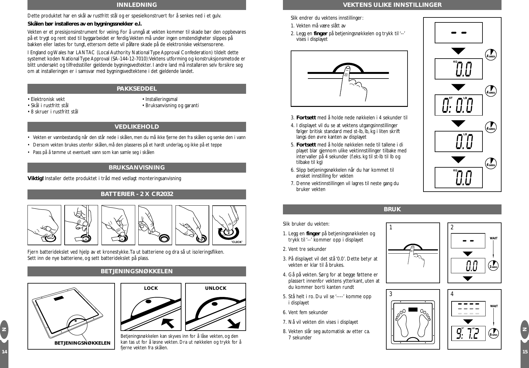 Page 8 of 10 - Salter-Housewares Salter-Housewares-Inset-Electronic-Bathroom-Scale-Users-Manual- SH6705_Arch-inst  Salter-housewares-inset-electronic-bathroom-scale-users-manual