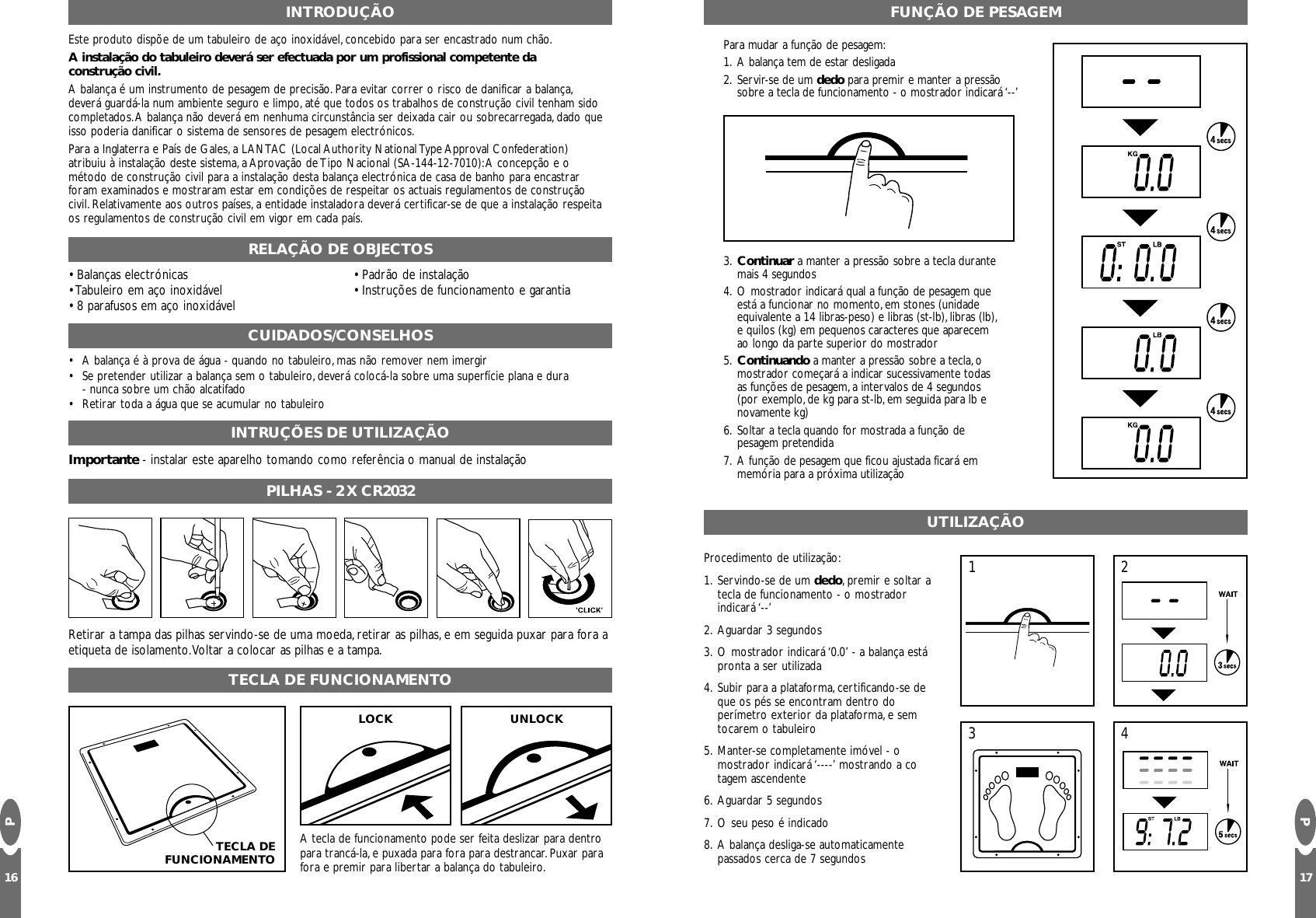 Page 9 of 10 - Salter-Housewares Salter-Housewares-Inset-Electronic-Bathroom-Scale-Users-Manual- SH6705_Arch-inst  Salter-housewares-inset-electronic-bathroom-scale-users-manual