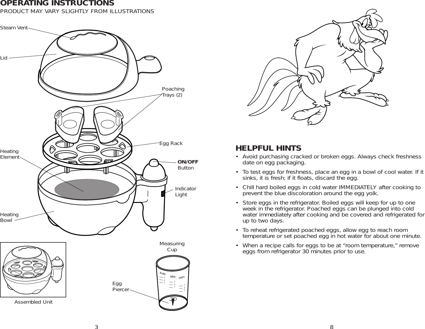 Salton Eg2Lt Users Manual EGG COOKER_Manual