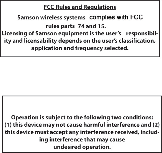 Samson Technologies Corp.575 Underhill Blvd.P.O. Box 9031Syosset, NY 11791-9031Phone: 1-800-3-SAMSON (1-800-372-6766)Fax: 516-364-3888www.samsontech.com