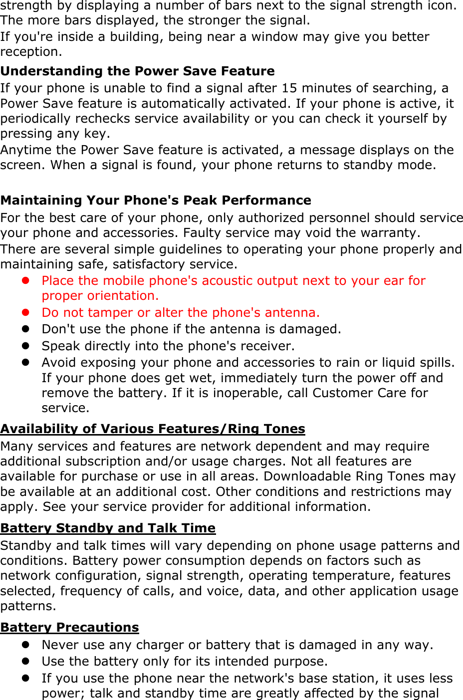 Page 18 of Samsung Electronics Co GTI8350T Cellular/PCS GSM/EDGE and Cellular WCDMA Phone with WLAN and Bluetooth User Manual