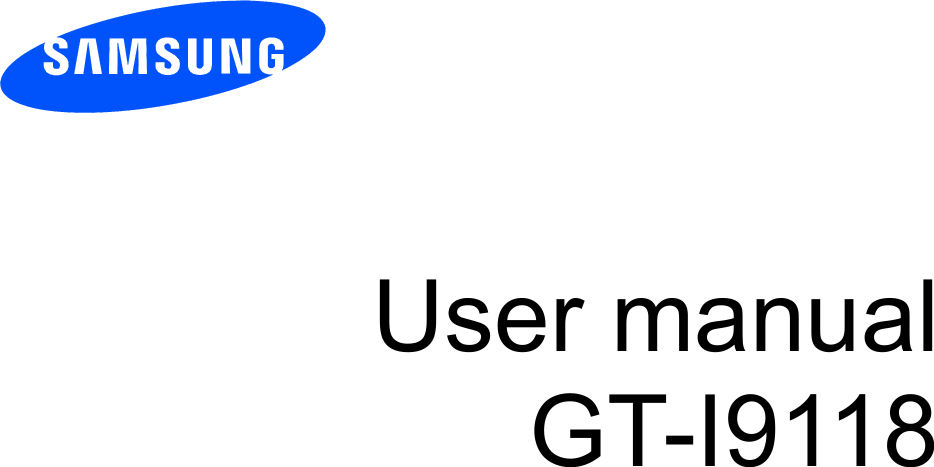          User manual GT-I9118          