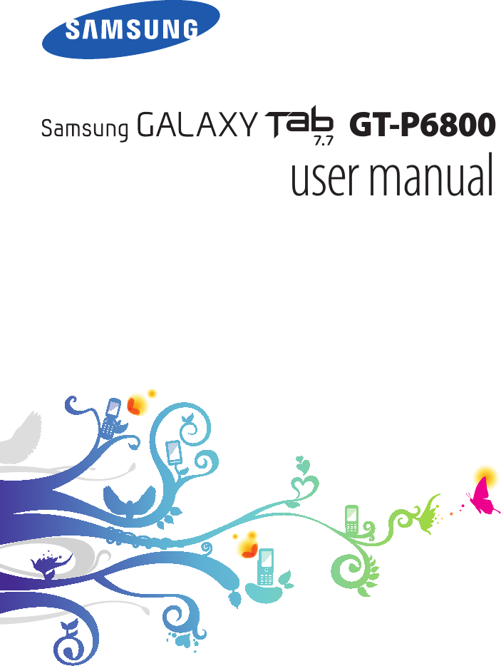 GT-P6800user manual