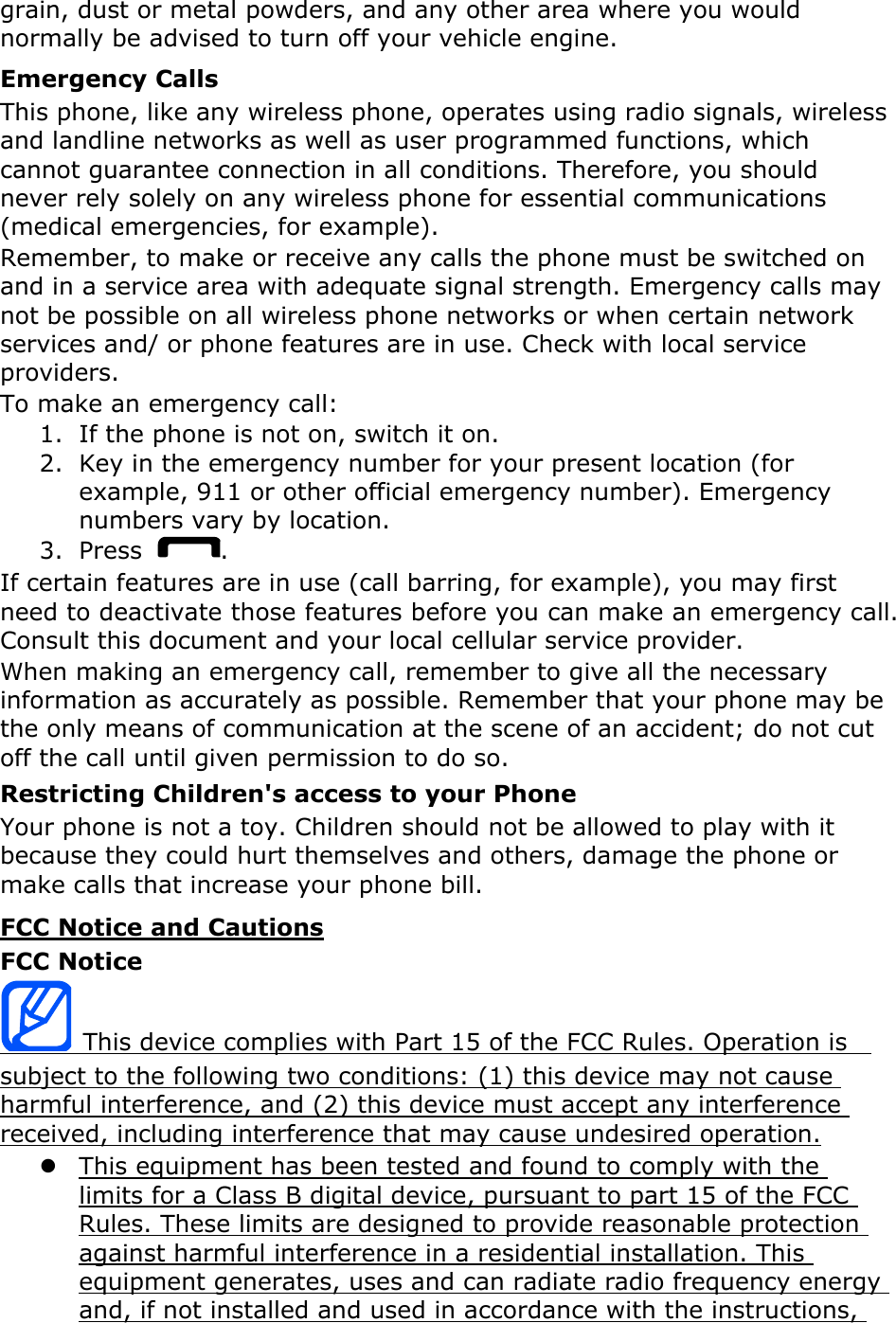 Page 22 of Samsung Electronics Co GTS8600 Cellular/PCS GSM Phone with WLAN and Bluetooth User Manual