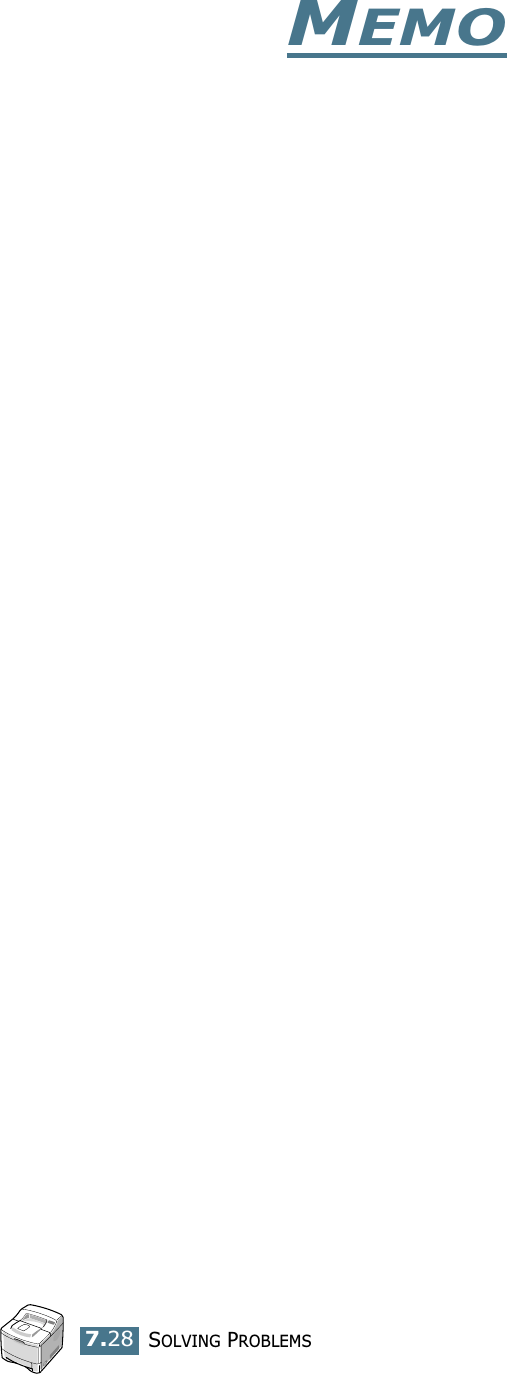 SOLVING PROBLEMS7.28MEMO