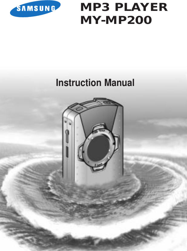 ELECTRMP3 PLAYERMY-MP200Instruction Manual