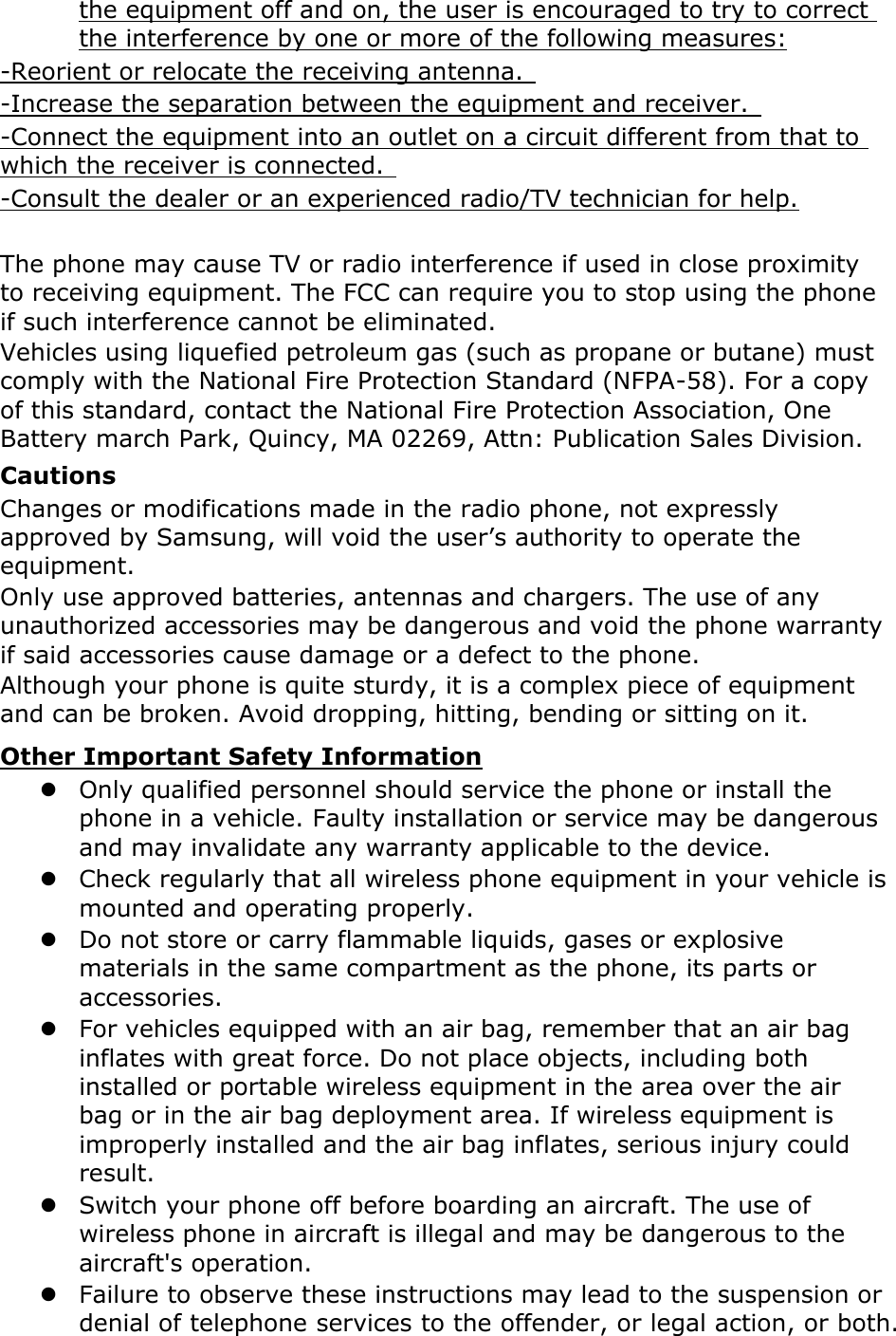 Page 17 of Samsung Electronics Co SCHW139 Cellular CDMA Phone with Bluetooth User Manual