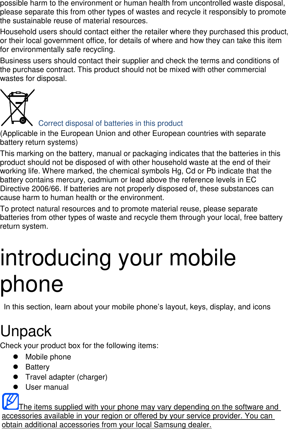 Page 21 of Samsung Electronics Co SCHW139 Cellular CDMA Phone with Bluetooth User Manual