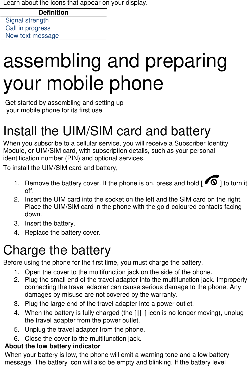 Page 23 of Samsung Electronics Co SCHW139 Cellular CDMA Phone with Bluetooth User Manual