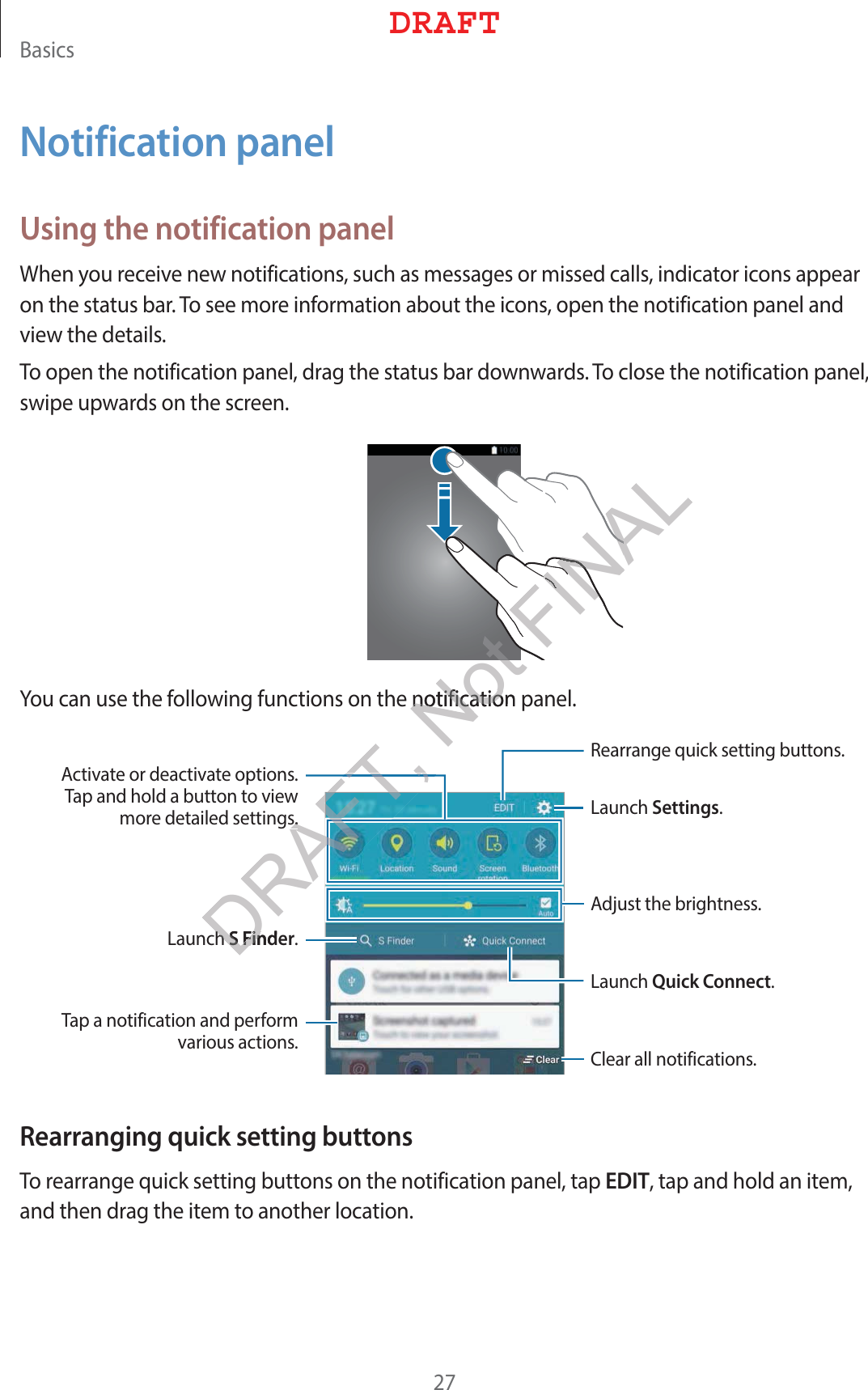 #BTJDTNotification panelUsing the notification panel8IFOZPVSFDFJWFOFXOPUJGJDBUJPOTTVDIBTNFTTBHFTPSNJTTFEDBMMTJOEJDBUPSJDPOTBQQFBSPOUIFTUBUVTCBS5PTFFNPSFJOGPSNBUJPOBCPVUUIFJDPOTPQFOUIFOPUJGJDBUJPOQBOFMBOEWJFXUIFEFUBJMT5PPQFOUIFOPUJGJDBUJPOQBOFMESBHUIFTUBUVTCBSEPXOXBSET5PDMPTFUIFOPUJGJDBUJPOQBOFMTXJQFVQXBSETPOUIFTDSFFO:PVDBOVTFUIFGPMMPXJOHGVODUJPOTPOUIFOPUJGJDBUJPOQBOFM-BVODISettings-BVODIS Finder5BQBOPUJGJDBUJPOBOEQFSGPSNWBSJPVTBDUJPOT $MFBSBMMOPUJGJDBUJPOT&quot;EKVTUUIFCSJHIUOFTT3FBSSBOHFRVJDLTFUUJOHCVUUPOT&quot;DUJWBUFPSEFBDUJWBUFPQUJPOT5BQBOEIPMEBCVUUPOUPWJFXNPSFEFUBJMFETFUUJOHT-BVODIQuick ConnectRearranging quick setting buttons5PSFBSSBOHFRVJDLTFUUJOHCVUUPOTPOUIFOPUJGJDBUJPOQBOFMUBQEDITUBQBOEIPMEBOJUFNBOEUIFOESBHUIFJUFNUPBOPUIFSMPDBUJPO%3&quot;&apos;5DRAFT,AFTIIS FindeS FinAFAFAFTTFT,T, Not FINALFINANAot FINAot FINAtFIINFIOPUJGJDBUJPOOPUJGJDBUJPT,T,