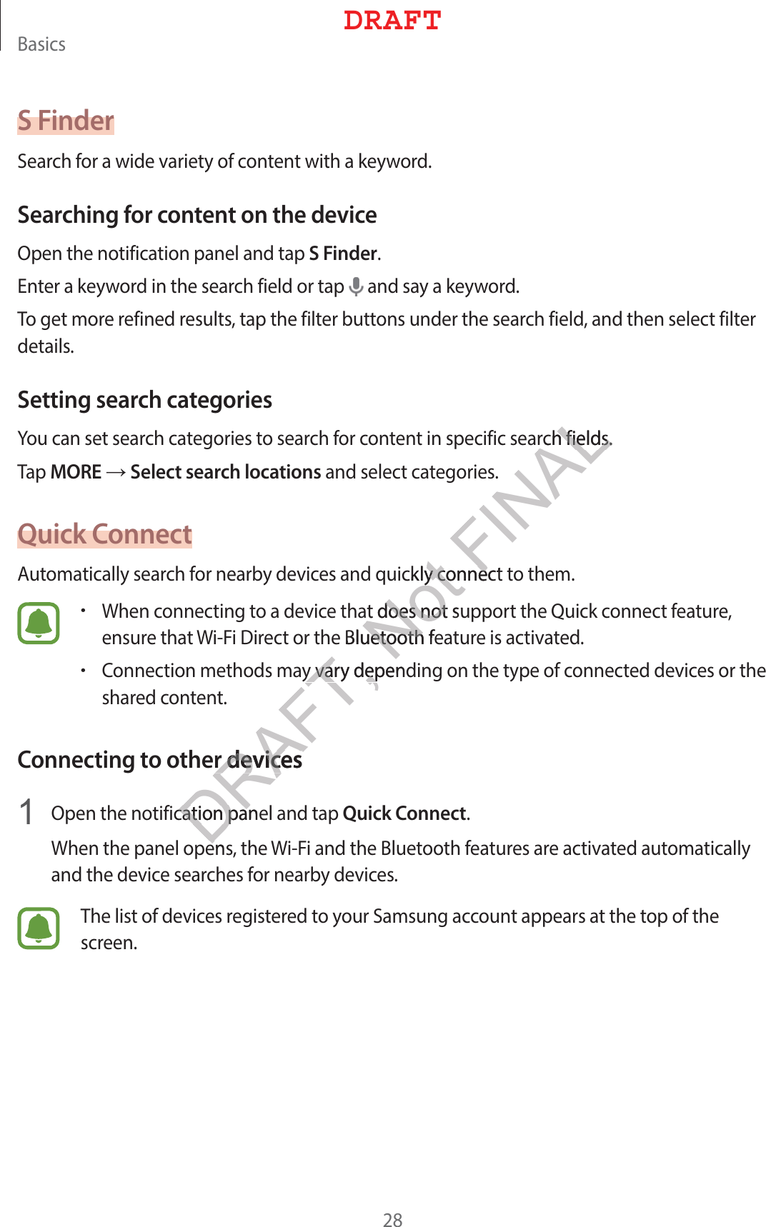 #BTJDTS Finder4FBSDIGPSBXJEFWBSJFUZPGDPOUFOUXJUIBLFZXPSESearching for content on the device0QFOUIFOPUJGJDBUJPOQBOFMBOEUBQS Finder&amp;OUFSBLFZXPSEJOUIFTFBSDIGJFMEPSUBQ BOETBZBLFZXPSE5PHFUNPSFSFGJOFESFTVMUTUBQUIFGJMUFSCVUUPOTVOEFSUIFTFBSDIGJFMEBOEUIFOTFMFDUGJMUFSEFUBJMTSetting search categories:PVDBOTFUTFBSDIDBUFHPSJFTUPTFBSDIGPSDPOUFOUJOTQFDJGJDTFBSDIGJFMET5BQMOREĺSelect search locationsBOETFMFDUDBUFHPSJFTQuick Connect&quot;VUPNBUJDBMMZTFBSDIGPSOFBSCZEFWJDFTBOERVJDLMZDPOOFDUUPUIFNr8IFODPOOFDUJOHUPBEFWJDFUIBUEPFTOPUTVQQPSUUIF2VJDLDPOOFDUGFBUVSFFOTVSFUIBU8J&apos;J%JSFDUPSUIF#MVFUPPUIGFBUVSFJTBDUJWBUFEr$POOFDUJPONFUIPETNBZWBSZEFQFOEJOHPOUIFUZQFPGDPOOFDUFEEFWJDFTPSUIFTIBSFEDPOUFOUConnecting to other devices 0QFOUIFOPUJGJDBUJPOQBOFMBOEUBQQuick Connect8IFOUIFQBOFMPQFOTUIF8J&apos;JBOEUIF#MVFUPPUIGFBUVSFTBSFBDUJWBUFEBVUPNBUJDBMMZBOEUIFEFWJDFTFBSDIFTGPSOFBSCZEFWJDFT5IFMJTUPGEFWJDFTSFHJTUFSFEUPZPVS4BNTVOHBDDPVOUBQQFBSTBUUIFUPQPGUIFTDSFFO%3&quot;&apos;5DRAFT, Not FINALSDIGJFMETSDIGJFMETDLMZDPOOFDUZDPOOFBUEPFTOPUTVBUEPFTOPU#MVFUPPUIGFVFUPPUIZWBSZEFQFOZWBSZEFQr devicesr devicesDBUJPOQBOFDBUJPOQBOFOT