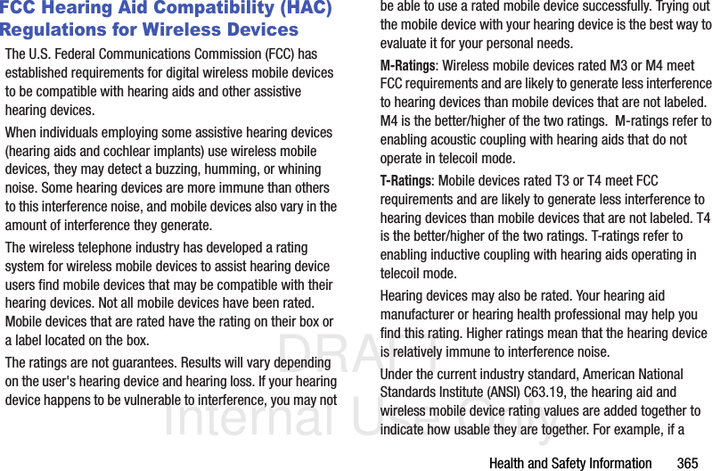 Page 101 of Samsung Electronics Co SGHM919 Multi-band WCDMA/GSM/EDGE/LTE Phone with WLAN, Bluetooth and RFID User Manual T Mobile SGH M919 Samsung Galaxy S 4
