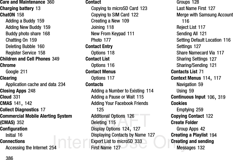 Page 122 of Samsung Electronics Co SGHM919 Multi-band WCDMA/GSM/EDGE/LTE Phone with WLAN, Bluetooth and RFID User Manual T Mobile SGH M919 Samsung Galaxy S 4