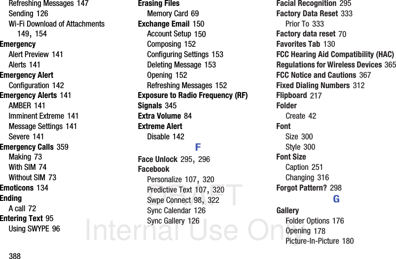 Page 124 of Samsung Electronics Co SGHM919 Multi-band WCDMA/GSM/EDGE/LTE Phone with WLAN, Bluetooth and RFID User Manual T Mobile SGH M919 Samsung Galaxy S 4