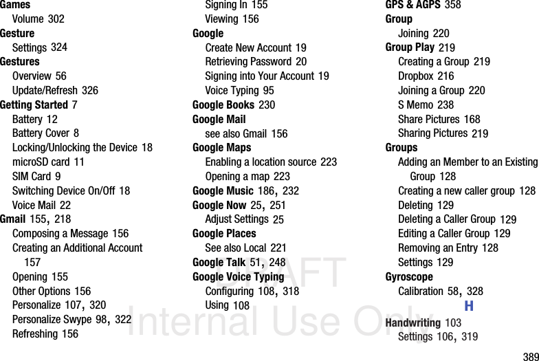 Page 125 of Samsung Electronics Co SGHM919 Multi-band WCDMA/GSM/EDGE/LTE Phone with WLAN, Bluetooth and RFID User Manual T Mobile SGH M919 Samsung Galaxy S 4