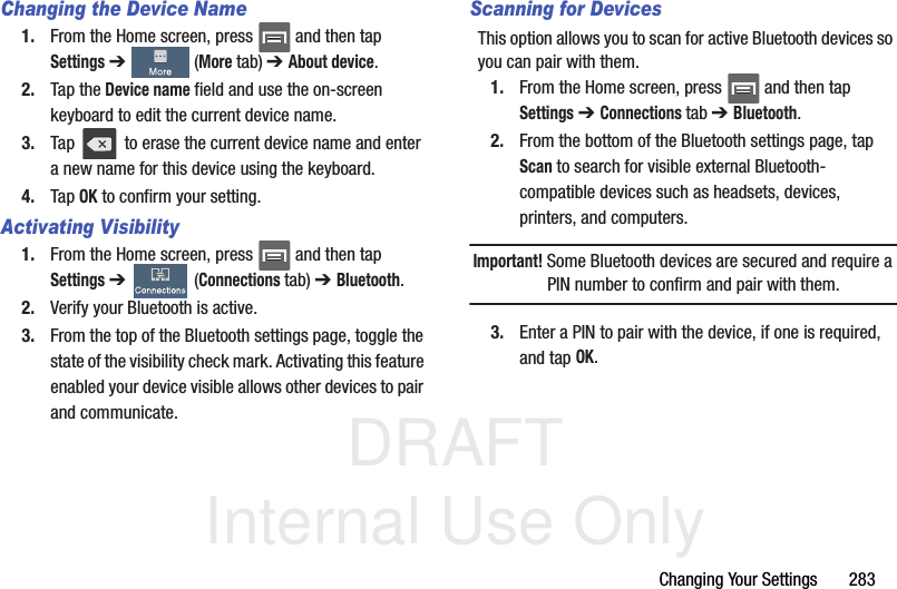 Page 19 of Samsung Electronics Co SGHM919 Multi-band WCDMA/GSM/EDGE/LTE Phone with WLAN, Bluetooth and RFID User Manual T Mobile SGH M919 Samsung Galaxy S 4