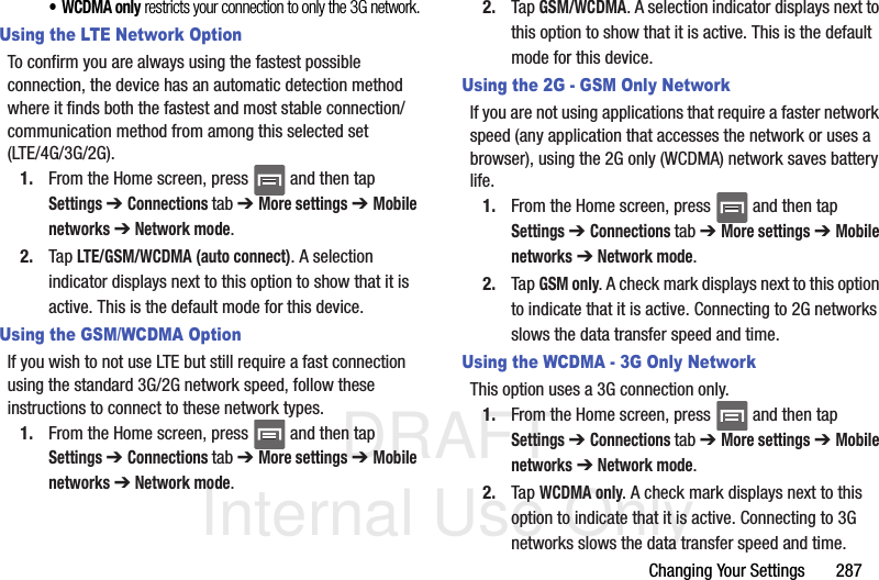 Page 23 of Samsung Electronics Co SGHM919 Multi-band WCDMA/GSM/EDGE/LTE Phone with WLAN, Bluetooth and RFID User Manual T Mobile SGH M919 Samsung Galaxy S 4