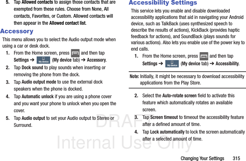 Page 51 of Samsung Electronics Co SGHM919 Multi-band WCDMA/GSM/EDGE/LTE Phone with WLAN, Bluetooth and RFID User Manual T Mobile SGH M919 Samsung Galaxy S 4