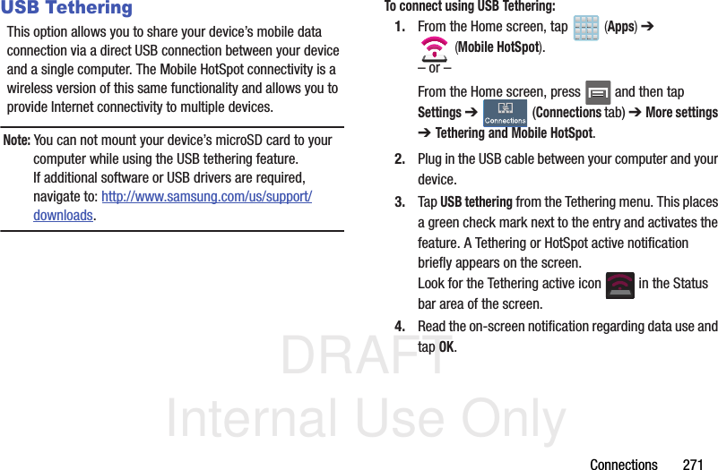 Page 7 of Samsung Electronics Co SGHM919 Multi-band WCDMA/GSM/EDGE/LTE Phone with WLAN, Bluetooth and RFID User Manual T Mobile SGH M919 Samsung Galaxy S 4