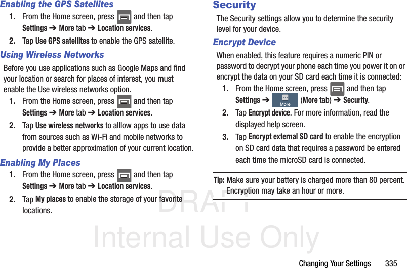 Page 71 of Samsung Electronics Co SGHM919 Multi-band WCDMA/GSM/EDGE/LTE Phone with WLAN, Bluetooth and RFID User Manual T Mobile SGH M919 Samsung Galaxy S 4