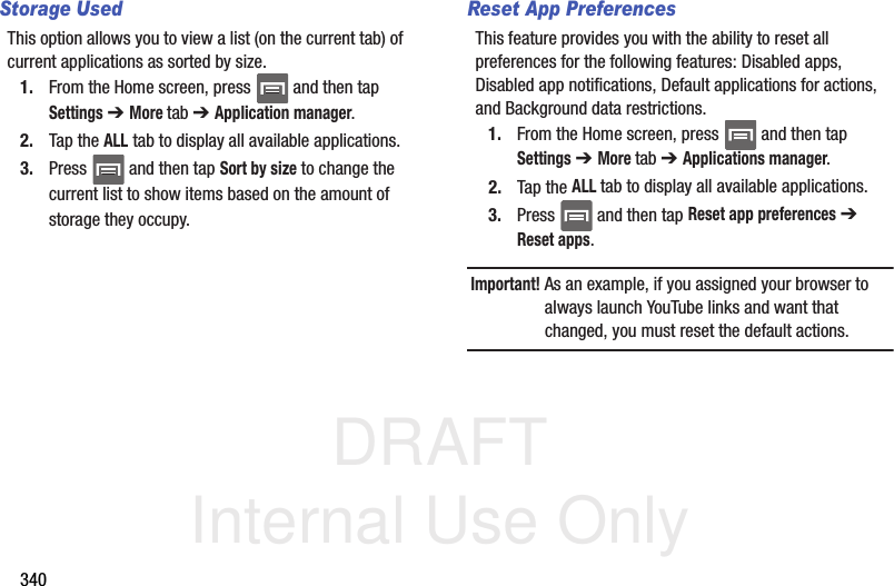 Page 76 of Samsung Electronics Co SGHM919 Multi-band WCDMA/GSM/EDGE/LTE Phone with WLAN, Bluetooth and RFID User Manual T Mobile SGH M919 Samsung Galaxy S 4