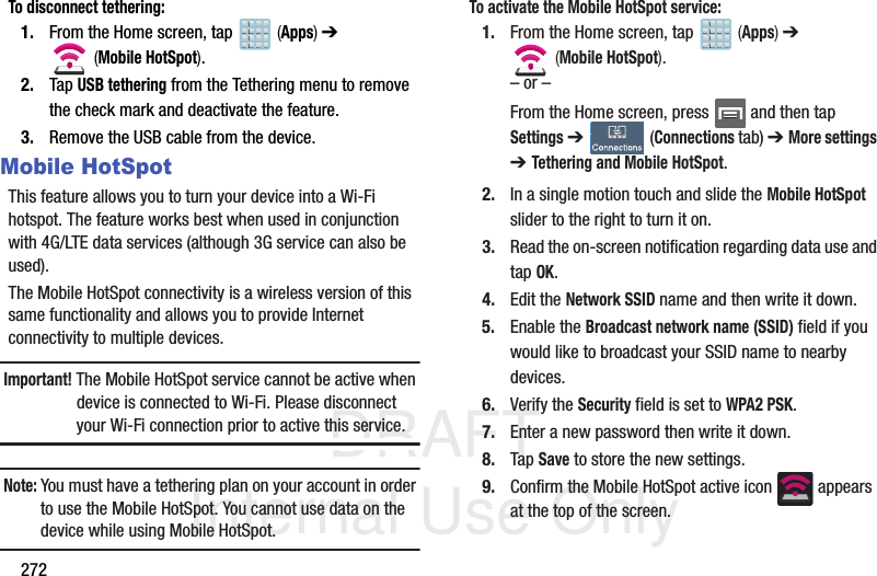 Page 8 of Samsung Electronics Co SGHM919 Multi-band WCDMA/GSM/EDGE/LTE Phone with WLAN, Bluetooth and RFID User Manual T Mobile SGH M919 Samsung Galaxy S 4