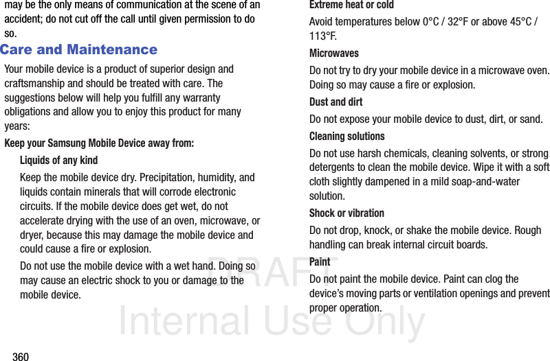 Page 96 of Samsung Electronics Co SGHM919 Multi-band WCDMA/GSM/EDGE/LTE Phone with WLAN, Bluetooth and RFID User Manual T Mobile SGH M919 Samsung Galaxy S 4