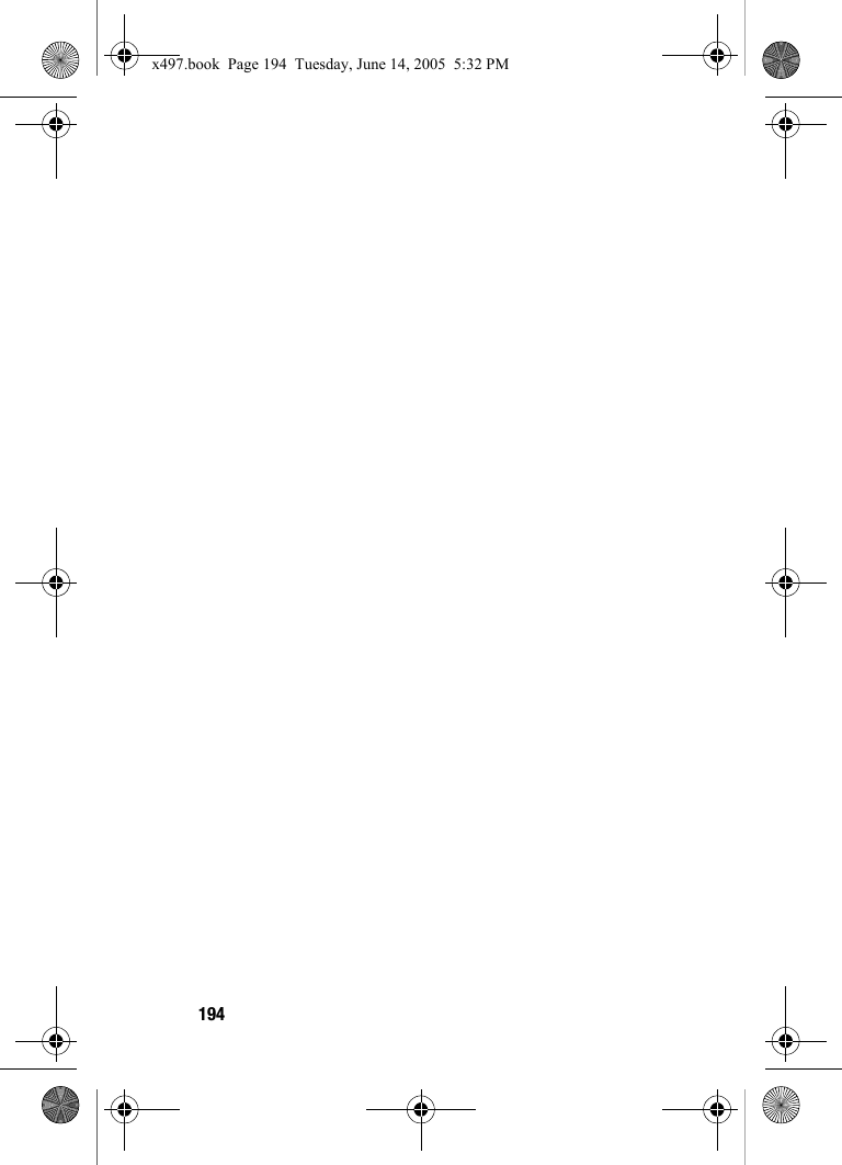 194x497.book  Page 194  Tuesday, June 14, 2005  5:32 PM