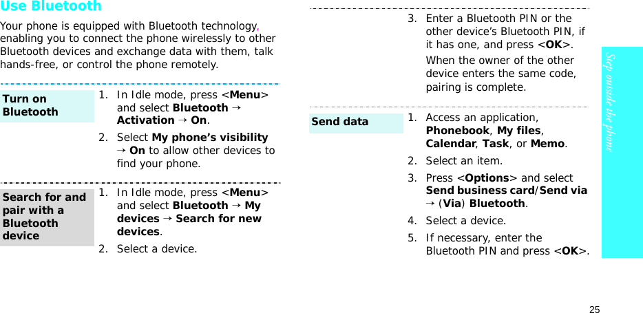 Page 28 of Samsung Electronics Co SGHZ710 Single-Band PCS GSM Phone with Bluetooth User Manual 