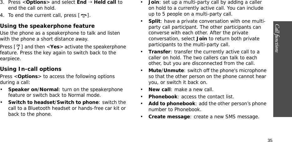 Page 38 of Samsung Electronics Co SGHZ710 Single-Band PCS GSM Phone with Bluetooth User Manual 