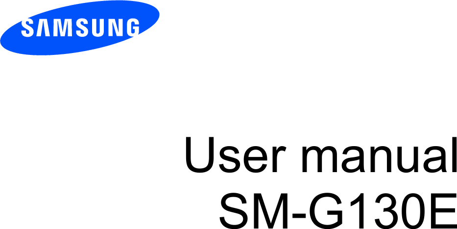          User manual SM-G130E           