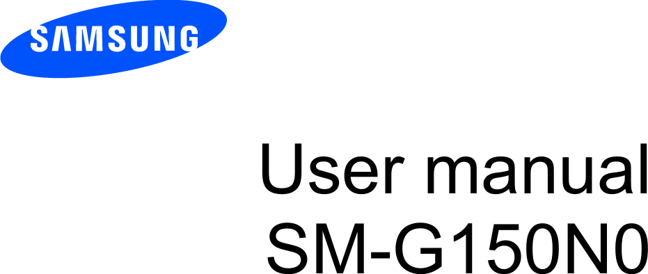       User manual SM-G150N0       