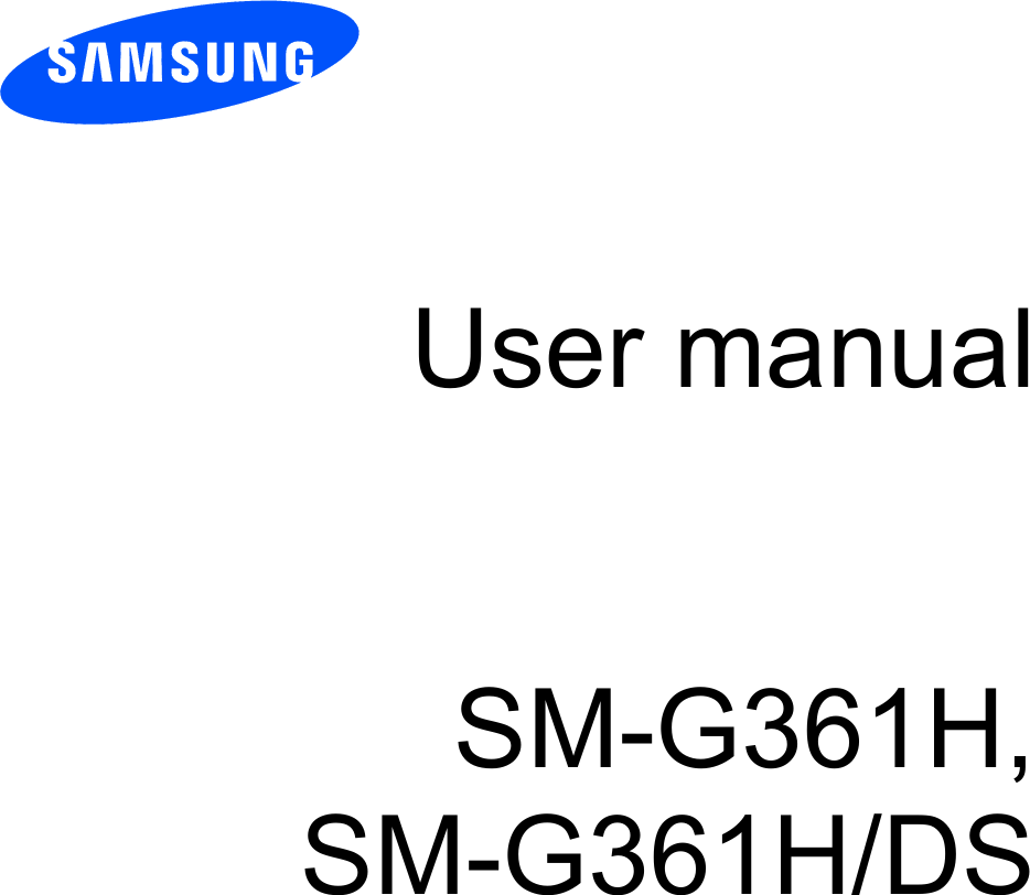 User manual SM-G361H,SM-G361H/DS