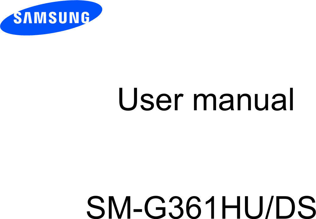 User manual SM-G361HU/DS