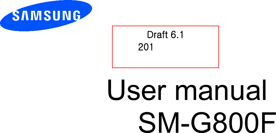 User manual SM-G800FDraft 6.1 201[TW]T18 Only for Approval This device is capable of operating in Wi-Fi mode  in the 2.4 and 5 GHz bands.   The FCC requires that devices operating within 5.15-5.25 GHz may only be used indoors, not outside, in order to avoid interference with MobileSatellite Services (MSS).    Therefore, do not use this device outside as a Wi-Fi hotspot or  in Wi-Fi Direct mode outside when using the 5.15-5.25 GHz frequencies.