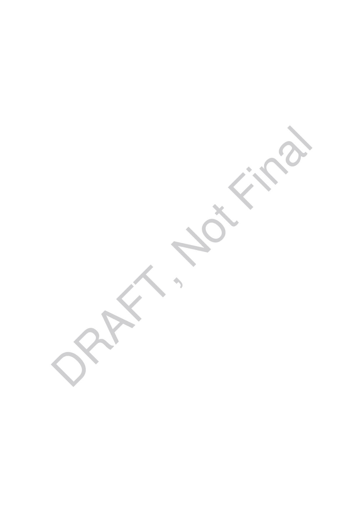 DRAFT, Not Final