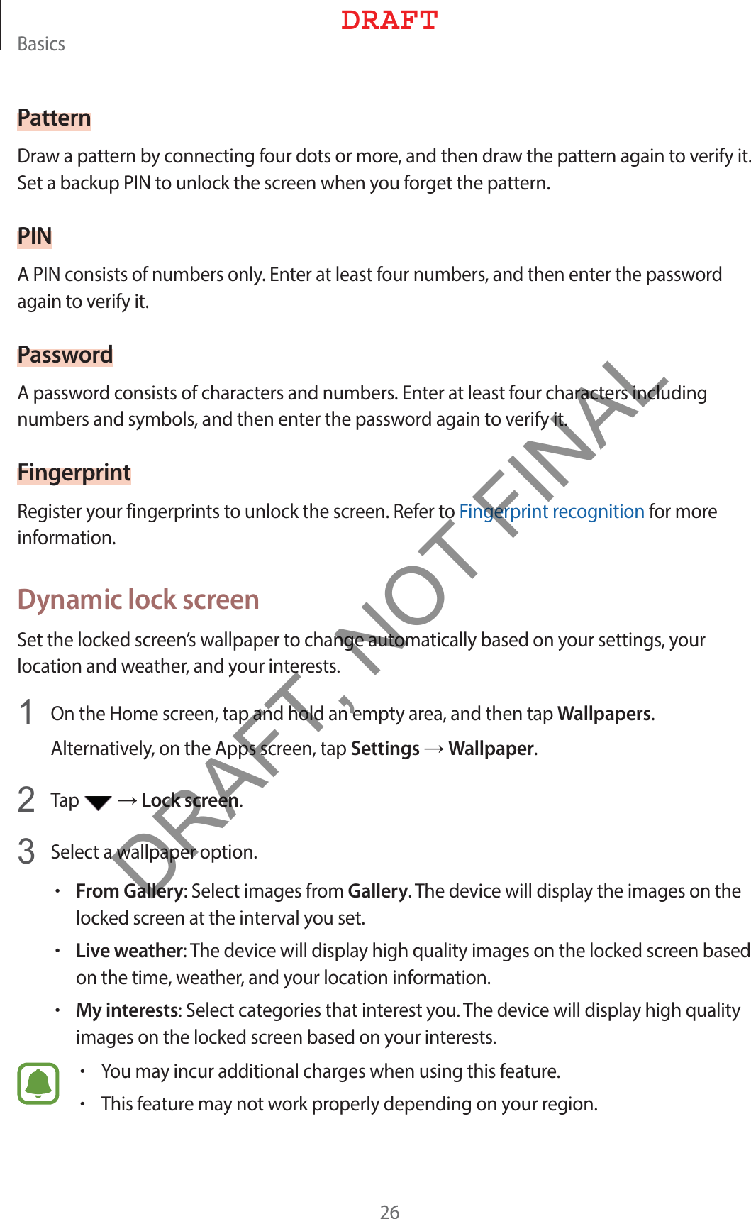 #BTJDTPattern%SBXBQBUUFSOCZDPOOFDUJOHGPVSEPUTPSNPSFBOEUIFOESBXUIFQBUUFSOBHBJOUPWFSJGZJU4FUBCBDLVQ1*/UPVOMPDLUIFTDSFFOXIFOZPVGPSHFUUIFQBUUFSOPIN&quot;1*/DPOTJTUTPGOVNCFSTPOMZ&amp;OUFSBUMFBTUGPVSOVNCFSTBOEUIFOFOUFSUIFQBTTXPSEBHBJOUPWFSJGZJUPassword&quot;QBTTXPSEDPOTJTUTPGDIBSBDUFSTBOEOVNCFST&amp;OUFSBUMFBTUGPVSDIBSBDUFSTJODMVEJOHOVNCFSTBOETZNCPMTBOEUIFOFOUFSUIFQBTTXPSEBHBJOUPWFSJGZJUFingerprint3FHJTUFSZPVSGJOHFSQSJOUTUPVOMPDLUIFTDSFFO3FGFSUP&apos;JOHFSQSJOUSFDPHOJUJPOGPSNPSFJOGPSNBUJPODynamic lock screen4FUUIFMPDLFETDSFFOTXBMMQBQFSUPDIBOHFBVUPNBUJDBMMZCBTFEPOZPVSTFUUJOHTZPVSMPDBUJPOBOEXFBUIFSBOEZPVSJOUFSFTUT 0OUIF)PNFTDSFFOUBQBOEIPMEBOFNQUZBSFBBOEUIFOUBQWallpapers&quot;MUFSOBUJWFMZPOUIF&quot;QQTTDSFFOUBQSettingsĺWallpaper 5BQ ĺLock screen 4FMFDUBXBMMQBQFSPQUJPOrFrom Gallery4FMFDUJNBHFTGSPNGallery5IFEFWJDFXJMMEJTQMBZUIFJNBHFTPOUIFMPDLFETDSFFOBUUIFJOUFSWBMZPVTFUrLive weather5IFEFWJDFXJMMEJTQMBZIJHIRVBMJUZJNBHFTPOUIFMPDLFETDSFFOCBTFEPOUIFUJNFXFBUIFSBOEZPVSMPDBUJPOJOGPSNBUJPOrMy interests4FMFDUDBUFHPSJFTUIBUJOUFSFTUZPV5IFEFWJDFXJMMEJTQMBZIJHIRVBMJUZJNBHFTPOUIFMPDLFETDSFFOCBTFEPOZPVSJOUFSFTUTr:PVNBZJODVSBEEJUJPOBMDIBSHFTXIFOVTJOHUIJTGFBUVSFr5IJTGFBUVSFNBZOPUXPSLQSPQFSMZEFQFOEJOHPOZPVSSFHJPO%3&quot;&apos;5DRAFT, NOT FINAL
