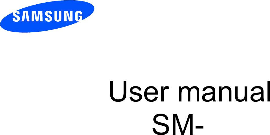 User manual SM-