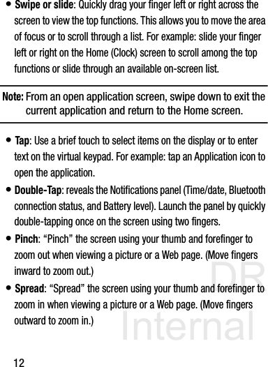 Page 16 of Samsung Electronics Co SMV700 BT Wrist Device User Manual V700