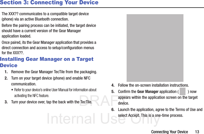 Page 17 of Samsung Electronics Co SMV700 BT Wrist Device User Manual V700