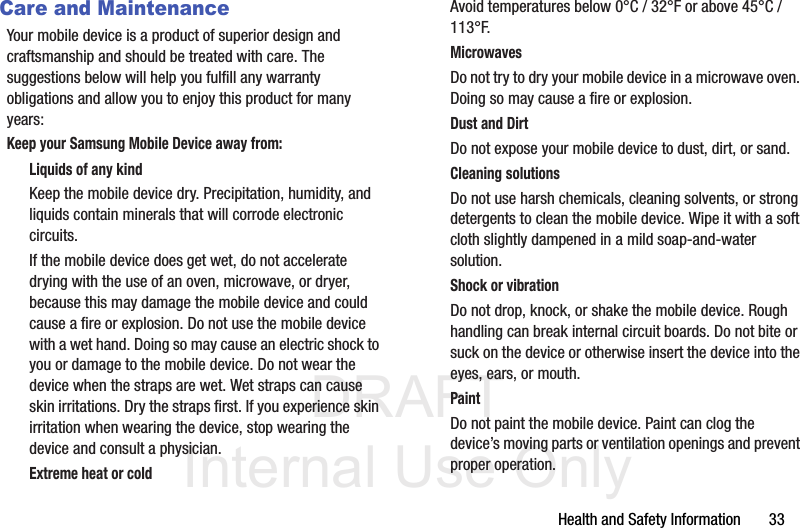 Page 37 of Samsung Electronics Co SMV700 BT Wrist Device User Manual V700