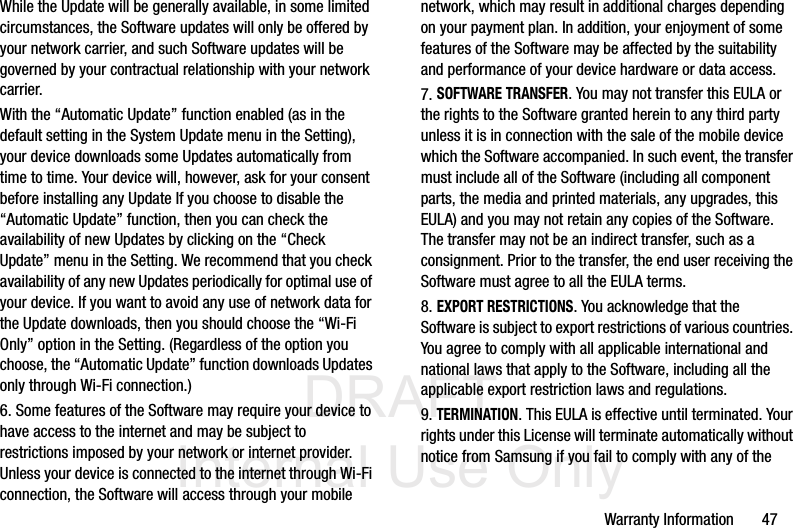 Page 51 of Samsung Electronics Co SMV700 BT Wrist Device User Manual V700