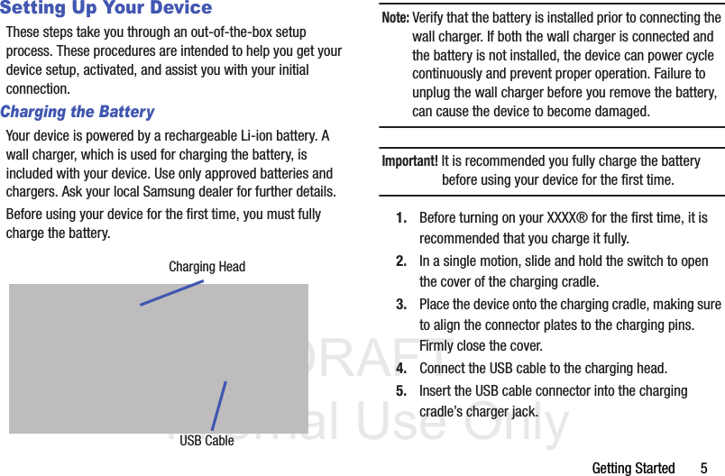 Page 9 of Samsung Electronics Co SMV700 BT Wrist Device User Manual V700