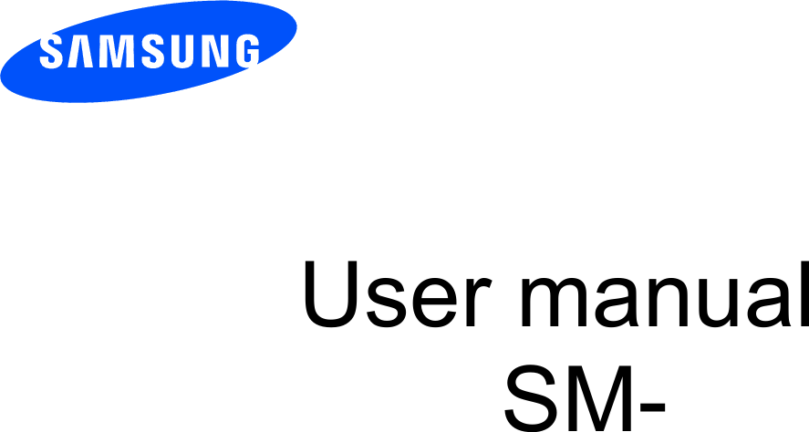        User manual SM-