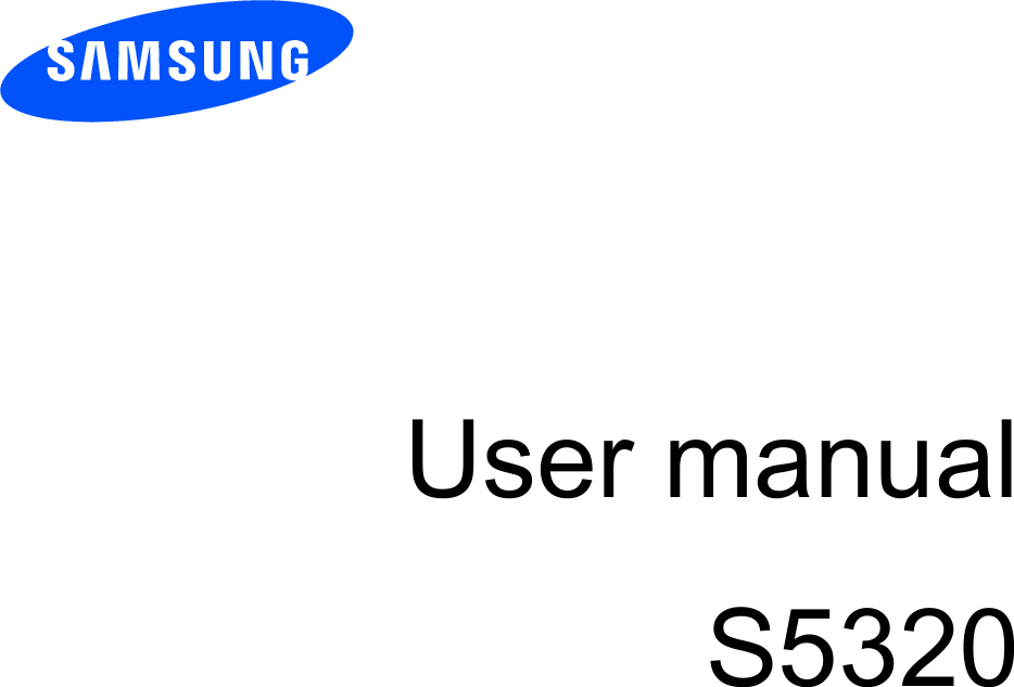          User manual S5320                  